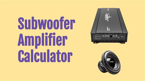 vented box calculator|Subwoofer Enclosure Calculators, Parallel, Series, .